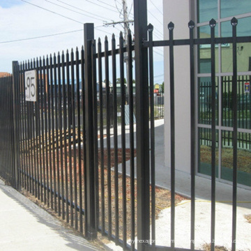 Australia PVC Powder Coated Steel Fence